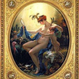 Mademoiselle Lange as Danaë