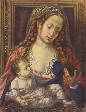 Madonna and Child - Mabuse