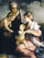 Madonna and Child with St. Elizabeth and St. John the Baptist in bedroom