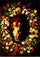 Madonna and Child wreathed with flowers in master bedroom