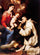 Madonna with the Christ Child and Saint Bruno in entryway