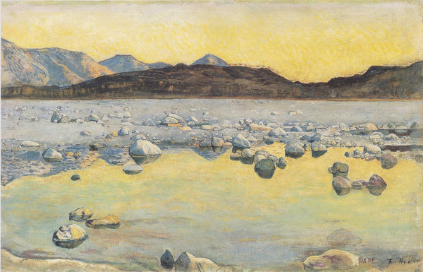 Maggia Delta before sunrise