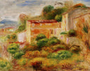 Maison de la Poste by Pierre-Auguste Renoir — hand-painted landscape oil painting reproduction on canvas