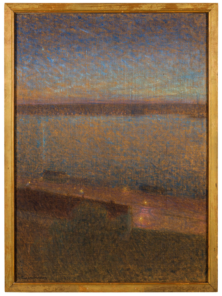 Majnatt by Eugène Jansson — hand-painted landscape oil painting reproduction on canvas