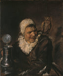 Malle Babbe by Frans Hals — hand-painted portrait oil painting reproduction on canvas
