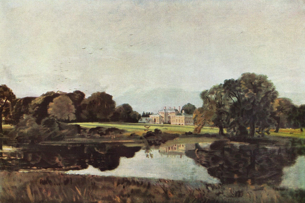 Malvern Hall by John Constable — hand-painted architectural oil painting reproduction on canvas