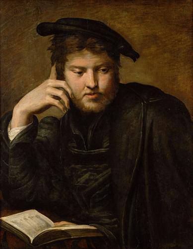 Man with a Book - Parmigianino