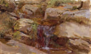 Manantial by José Garnelo — rock oil painting wall art, Naturalism