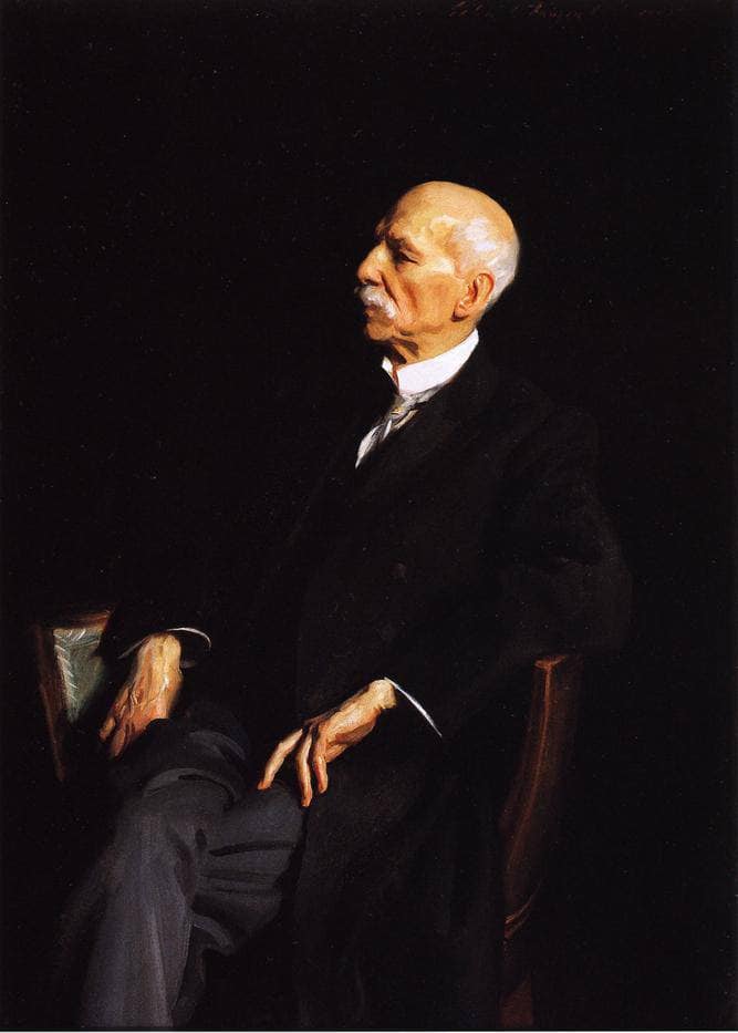 Manuel Garcia by John Singer Sargent — hand-painted portrait oil painting reproduction on canvas