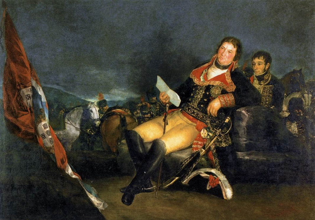 Manuel Godoy, Duke of Alcudia, 'Prince of Peace' by Francisco Goya — hand-painted portrait oil painting reproduction on canvas