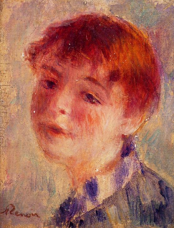 Margot by Pierre-Auguste Renoir — hand-painted portrait oil painting reproduction on canvas