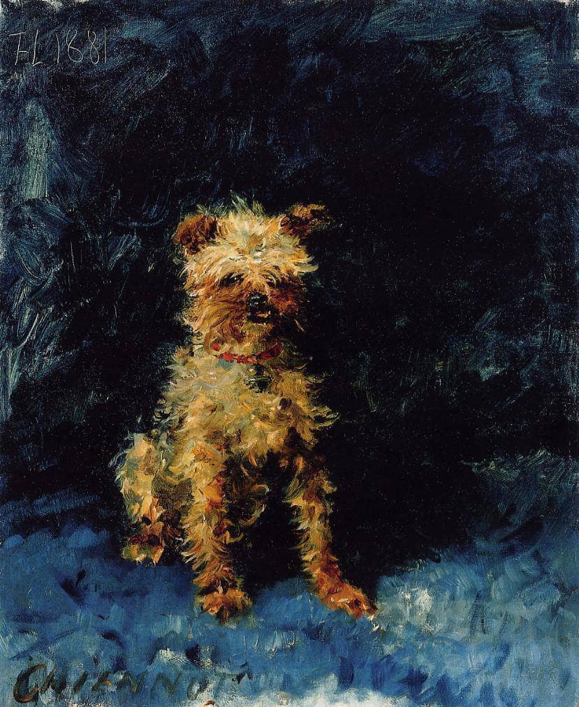 Margot by Henri de Toulouse-Lautrec — hand-painted animal oil painting reproduction on canvas