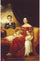 Maria Jacovlevna Naryshkina with children in hallway