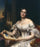 Maria Louise Alexandrine of Prussia Née Princess of Sachsen Weimar Eisenach in home office