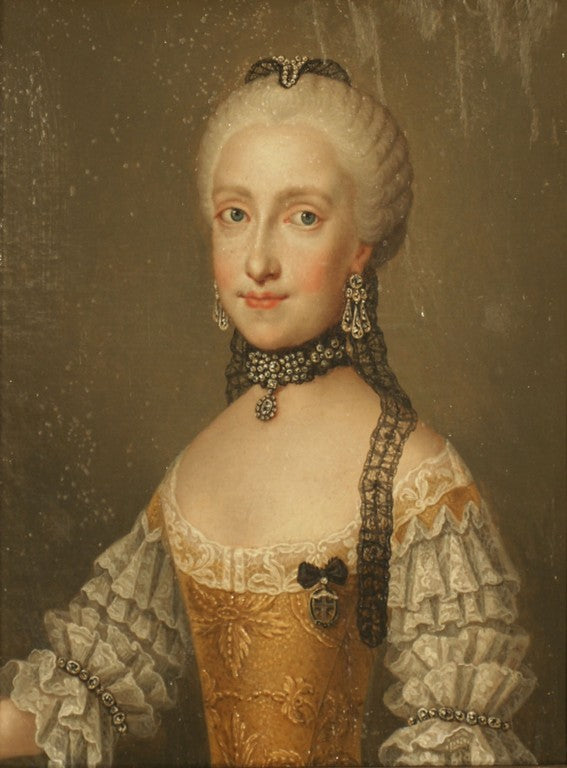 Portrait of Maria Luisa of Spain, Wife of Holy Roman Emperor Leopold II - Jean-Étienne Liotard