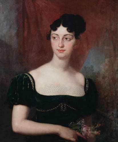Maria Nikolaevna Yakovleva by Vladimir Borovikovsky — hand-painted portrait oil painting reproduction on canvas