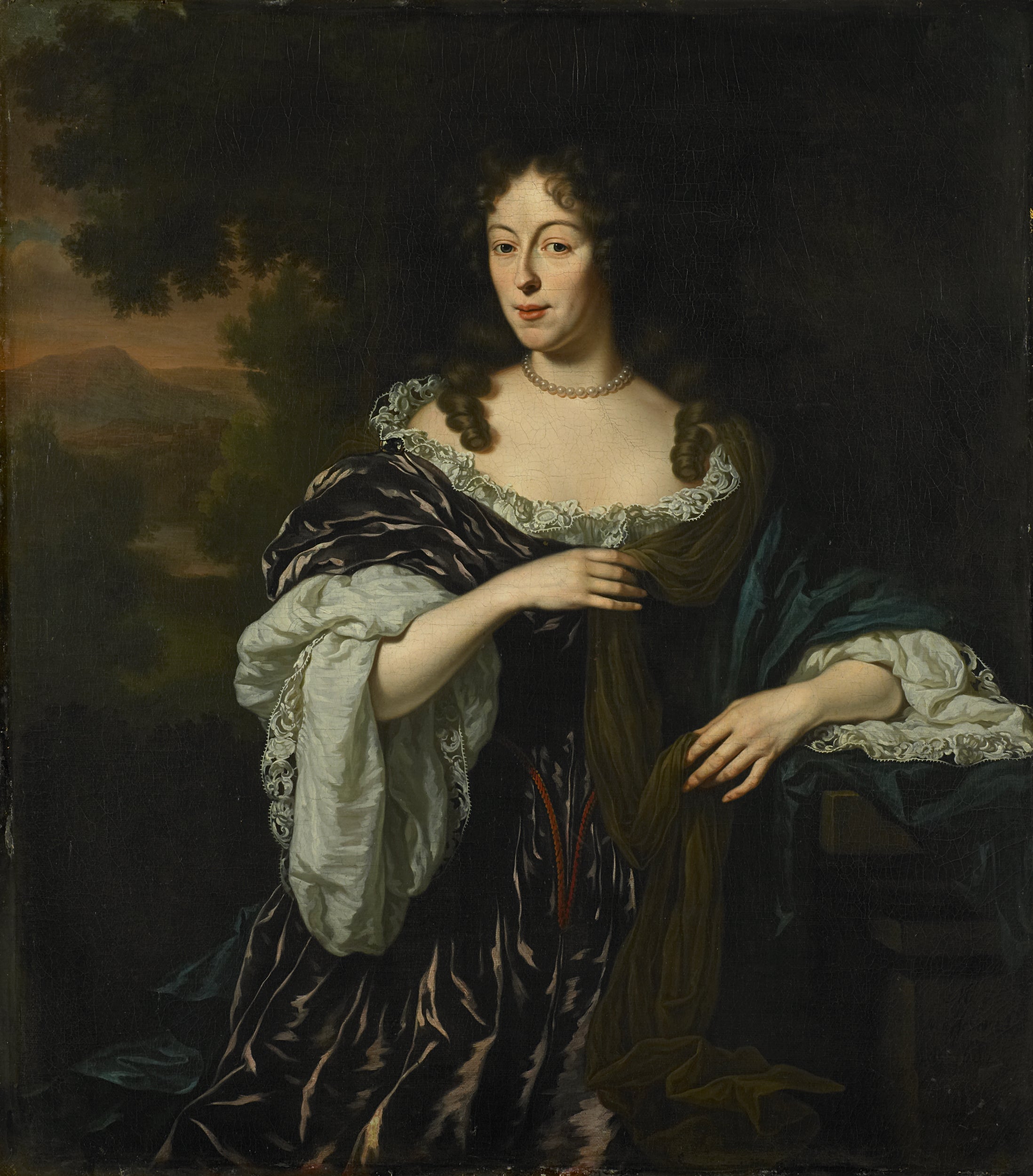 Maria Schaep, Echtgenote Van Hendrick Bicker - Michiel van Musscher