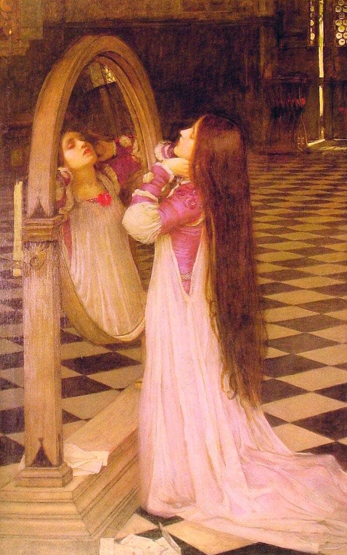 Mariana in the South by John William Waterhouse — hand-painted cultural oil painting reproduction on canvas