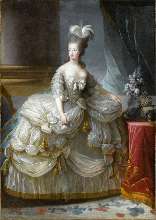 Marie Antoinette, Queen of France - Louise Elisabeth Vigee Le Brun