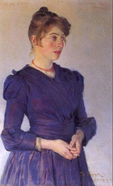 Marie Krøyer by Peder Severin Kroyer — oil painting reproduction