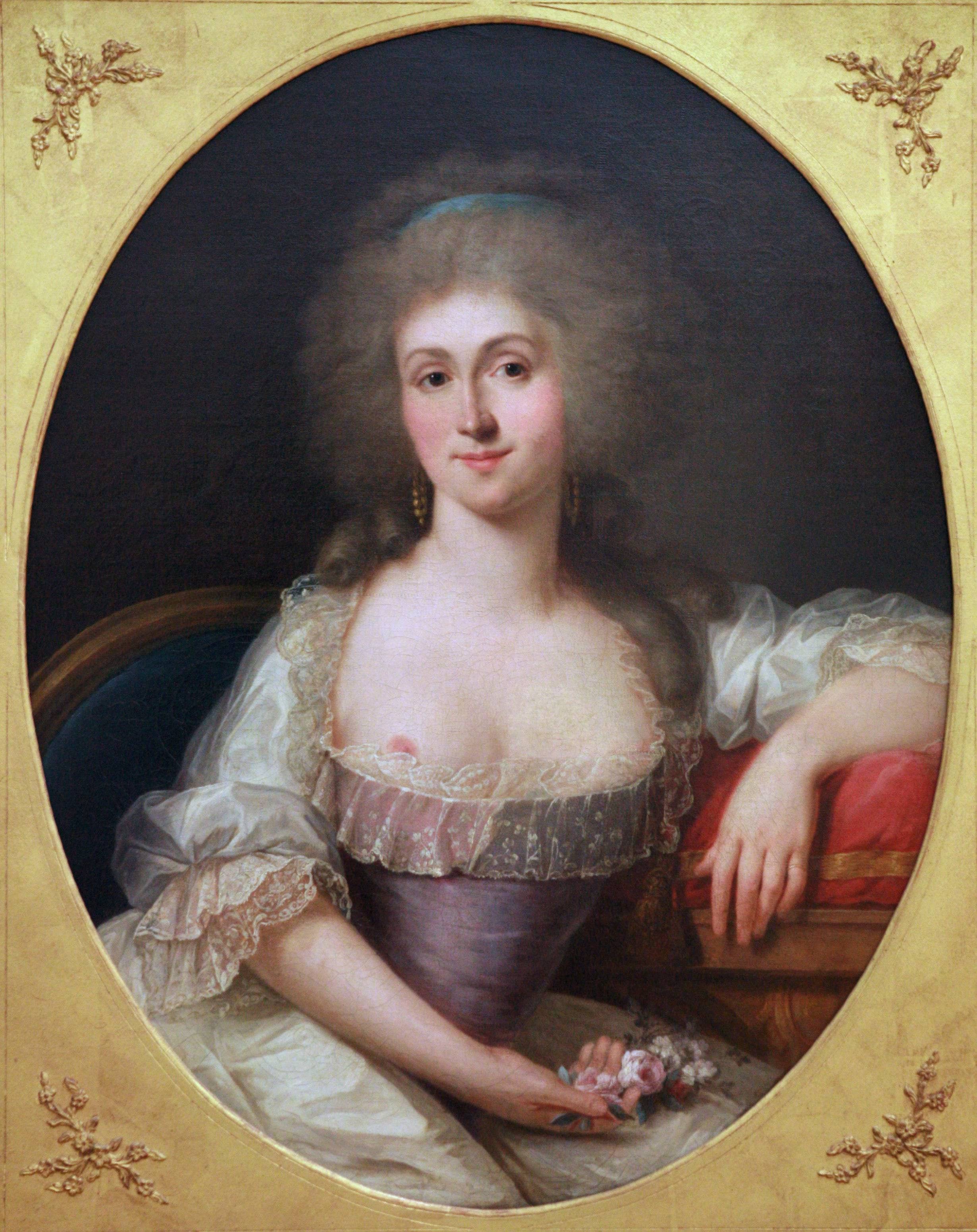 Marie-Louise, Princesse De Lamballe - Joseph Duplessis