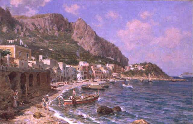 Marina grande in Capri - Vincenzo Caprile