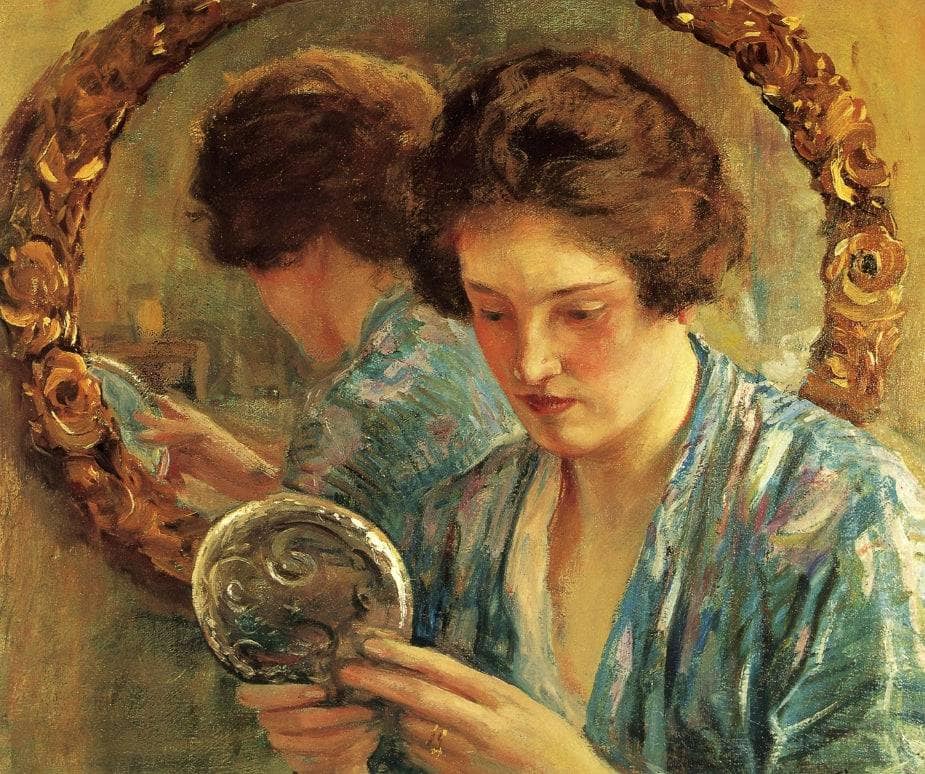 Marion by Guy Rose — hand-painted portrait oil painting reproduction on canvas