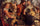 Market scene in hallway