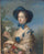 Marquise de Pompadour as a Gardener in hallway