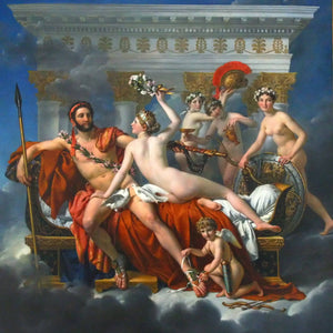 Mars Disarmed by Venus and the Three Graces