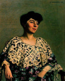 Marthe Mellot (wife of Alfred Natanson) by Felix Vallotton — male oil painting wall art, Realism