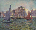 Martigues by Gustave Loiseau — hand-painted impressionism oil painting reproduction on canvas