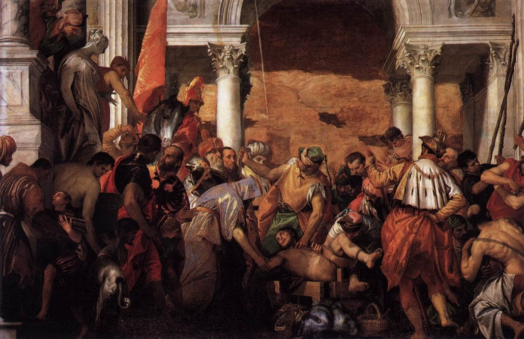 Martyrdom of Saint Sebastian by Paolo Veronese — hand-painted cultural oil painting reproduction on canvas