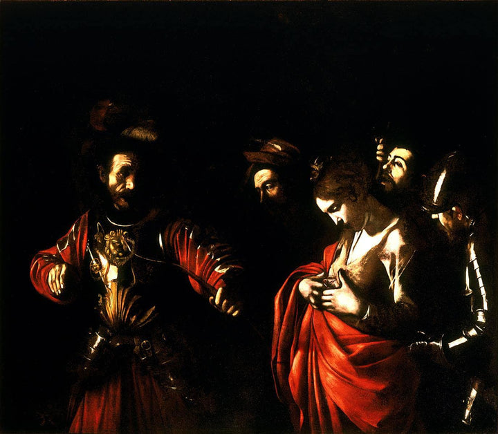 Martyrdom of Saint Ursula by Caravaggio — hand-painted portrait oil painting reproduction on canvas