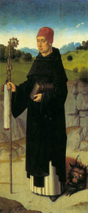 Martyrdom of St. Erasmus (right wing) by Dirk Bouts, religion oil painting wall art, Northern Renaissance