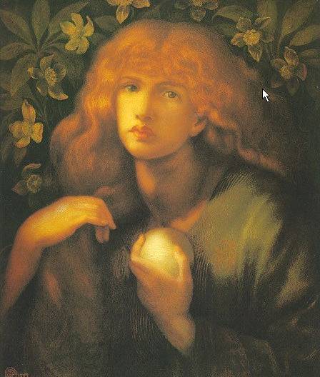 Mary Magdalene - Dante Gabriel Rossetti