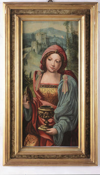 Mary Magdalene by Maerten van Heemskerck — hand-painted portrait oil painting reproduction on canvas