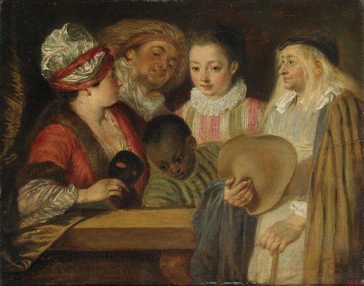 Masquerade - Antoine Watteau