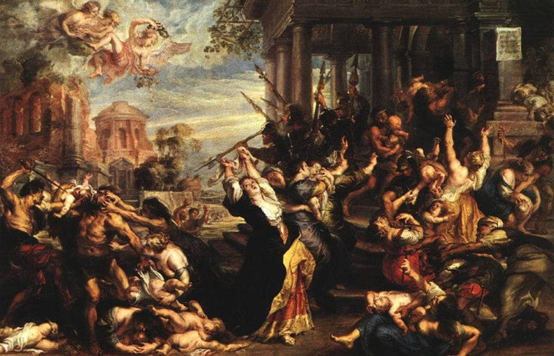 Massacre of the Innocents on gallery wrap