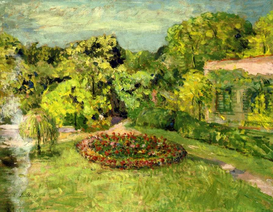 Massif near the house - Edouard Vuillard