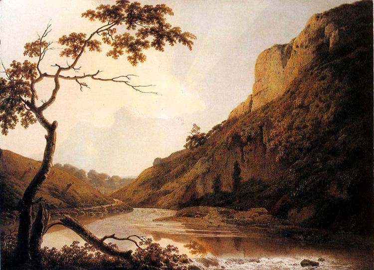 Matlock Tor by Daylight - Joseph Wright