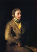 Maunel Silvela by Francisco Goya — hand-painted portrait oil painting reproduction on canvas