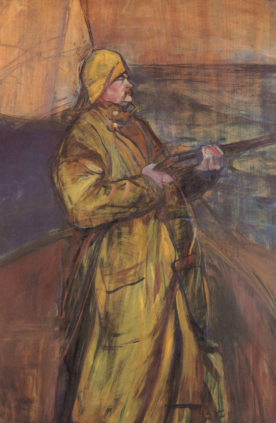 Maurice Joyant Somme bay by Henri de Toulouse-Lautrec — hand-painted portrait oil painting reproduction on canvas