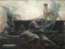 Konec VÅ¡ech VÄcí - Finis by Maximilian Pirner — surrealism oil painting wall art, Art Nouveau Modern