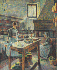 Une Cuisine by Maximilien Luce — hand-painted still oil painting reproduction on canvas