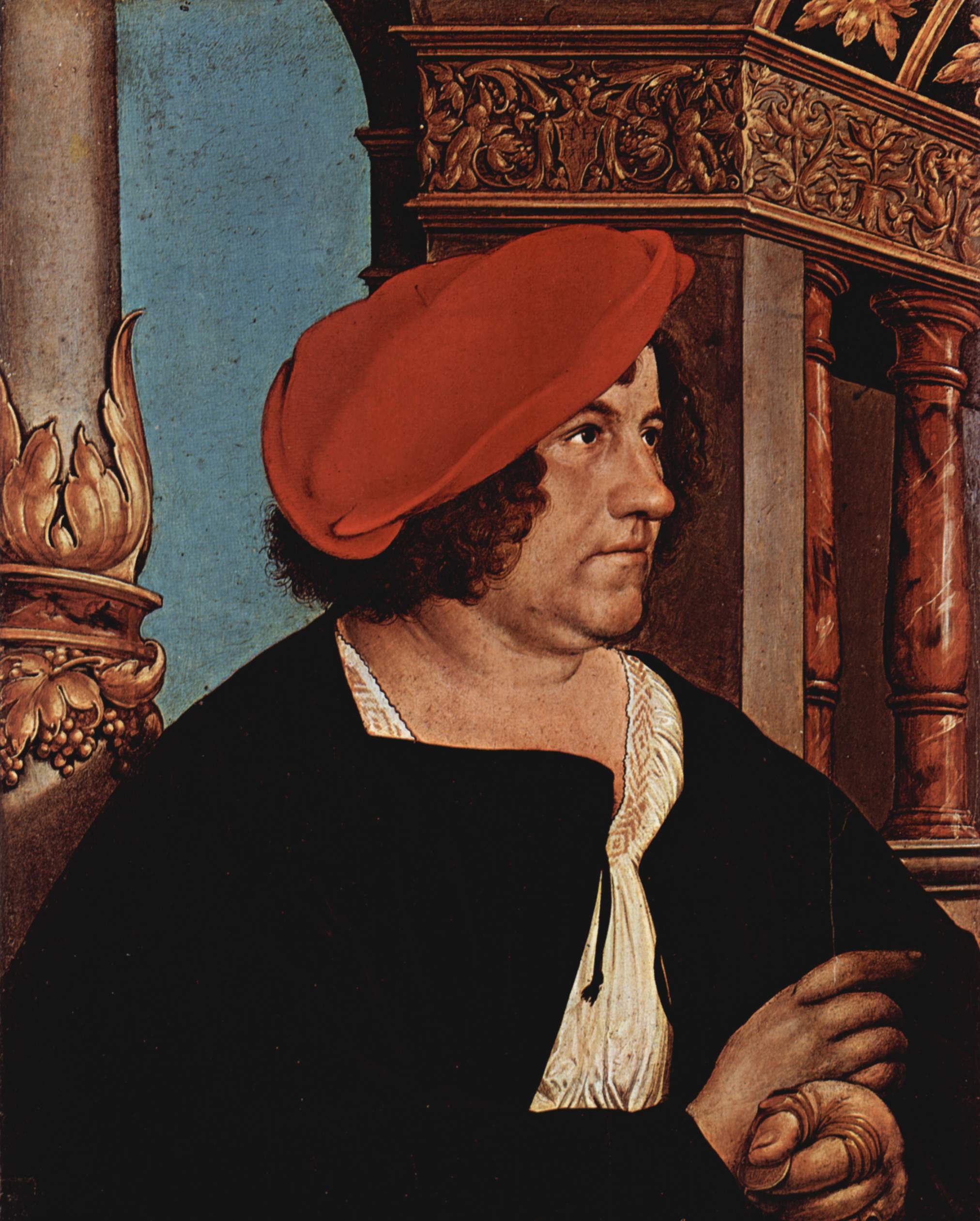 Mayor Jakob Meyer zum Hasen - Hans Holbein the Younger