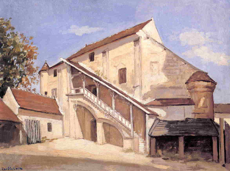 Meaux. Effect of Sunlight on the Old Chapterhouse - Gustave Caillebotte