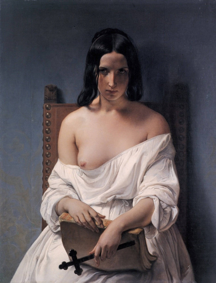 Meditation on the History of Italy (1st version) - Francesco Hayez