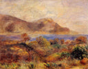 Mediteranean Landscape by Pierre-Auguste Renoir — hand-painted landscape oil painting reproduction on canvas