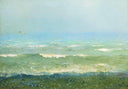Mediterranean Seacoast by Isaac Levitan — seascapes oil painting wall art, Realism